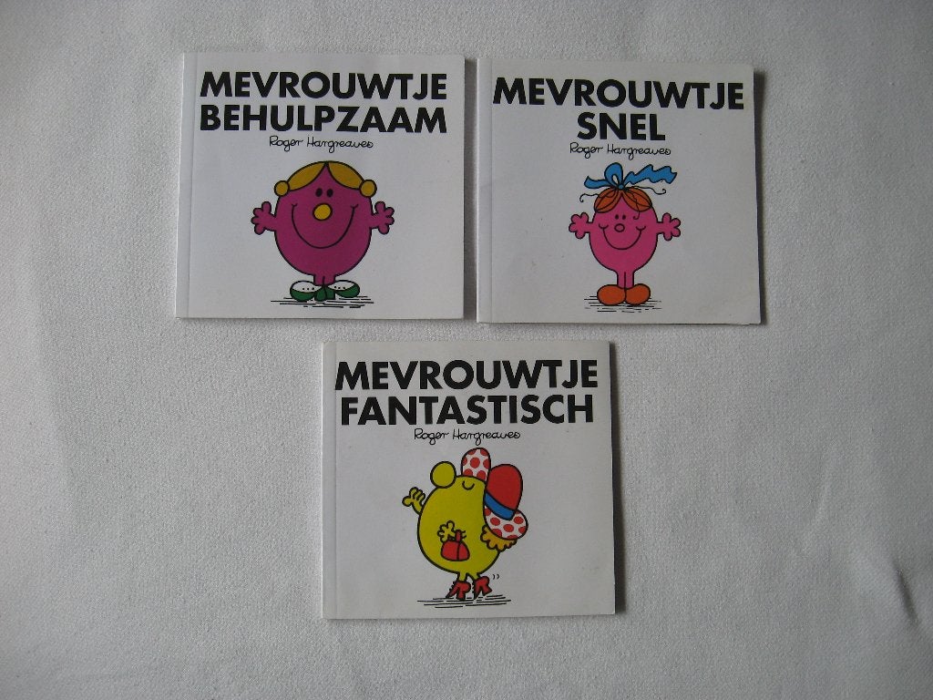 R Hargreaves Men. Kietel, Mevrouw Behulpzaam, Fantastisch +1, Ophalen of Verzenden, Overige figuren, Zo goed als nieuw, Beeldje of Figuurtje