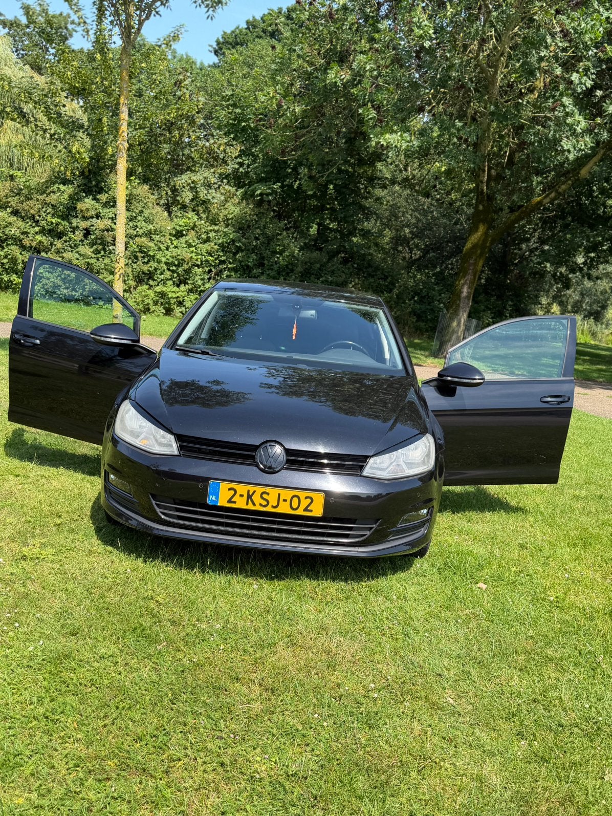 Volkswagen Golf 1.2 TSI 77KW 5D 2013 Zwart, Auto's, Volkswagen, Voorwielaandrijving, Zwart, 4 cilinders, 610 kg