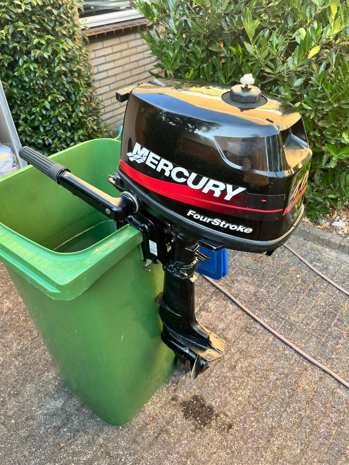 Mercury 4pk 4-takt kortstaart 2002 buitenboordmotor, Watersport en Boten, Ophalen, Gebruikt, Motor en Techniek