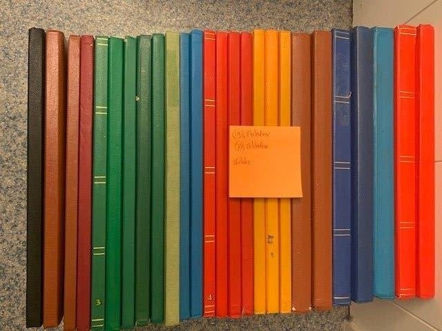 (26x) lege postzegel album, Postzegels en Munten, Ophalen of Verzenden, Verzamelalbum