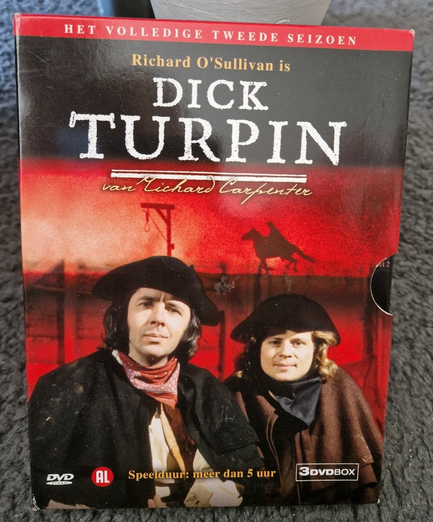 Dick Turpin 3-DVD box seizoen 2, Alle leeftijden, Ophalen of Verzenden, Zo goed als nieuw, Seizoen 2