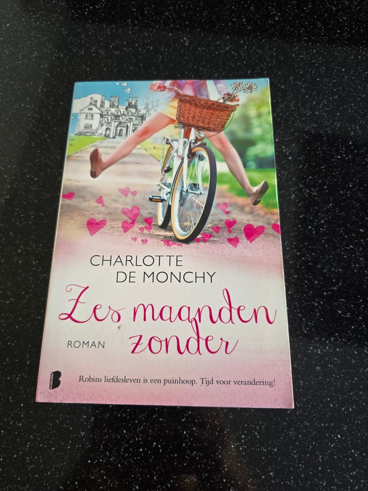 Zes maanden zonder - Charlotte de Monchy (Roman), Ophalen of Verzenden, Zo goed als nieuw, Charlotte de Monchy, Nederland