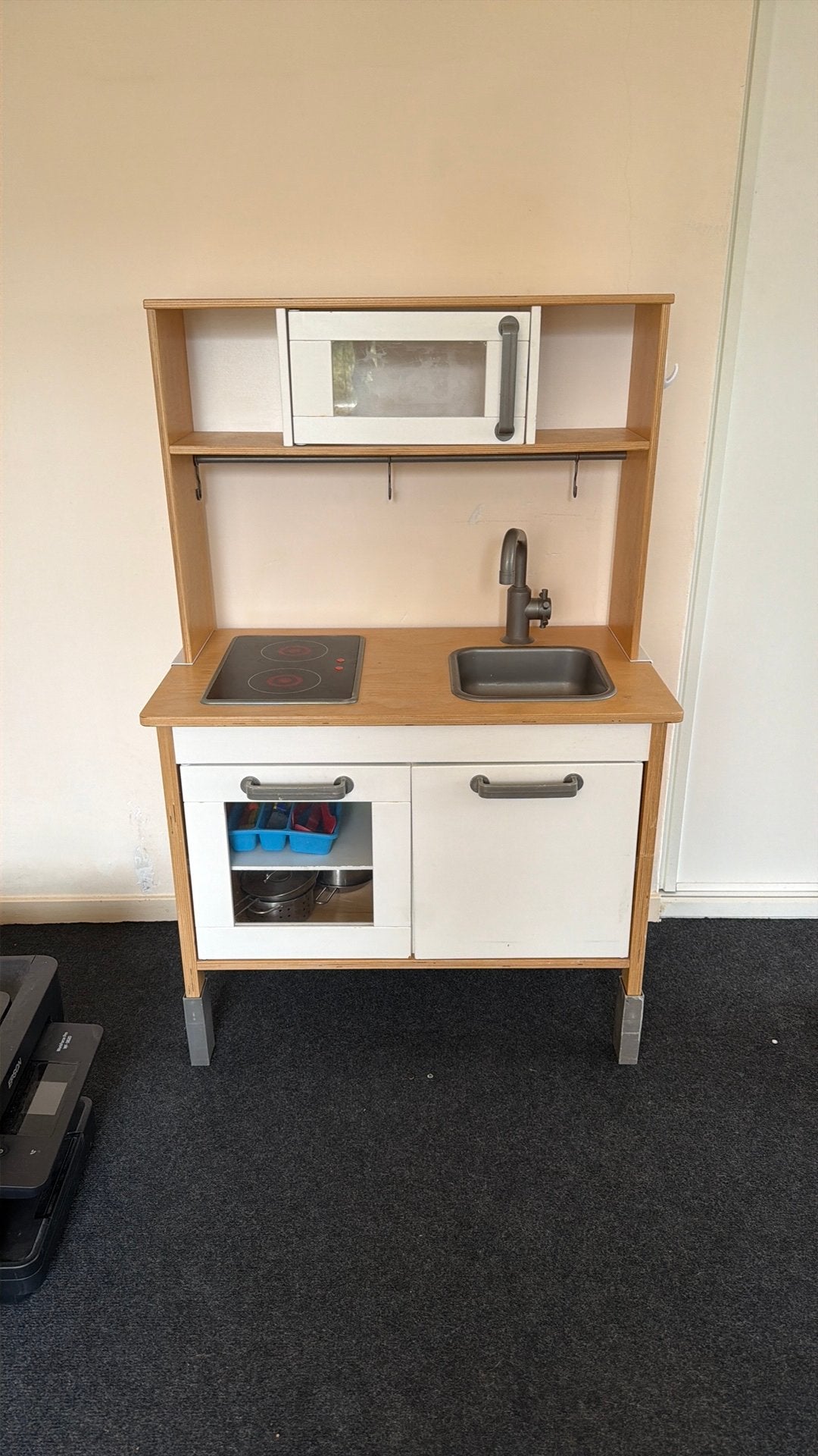 Ikea speelgoed keuken incl toebehoren, Ophalen, Gebruikt, Hout, Speelkeuken