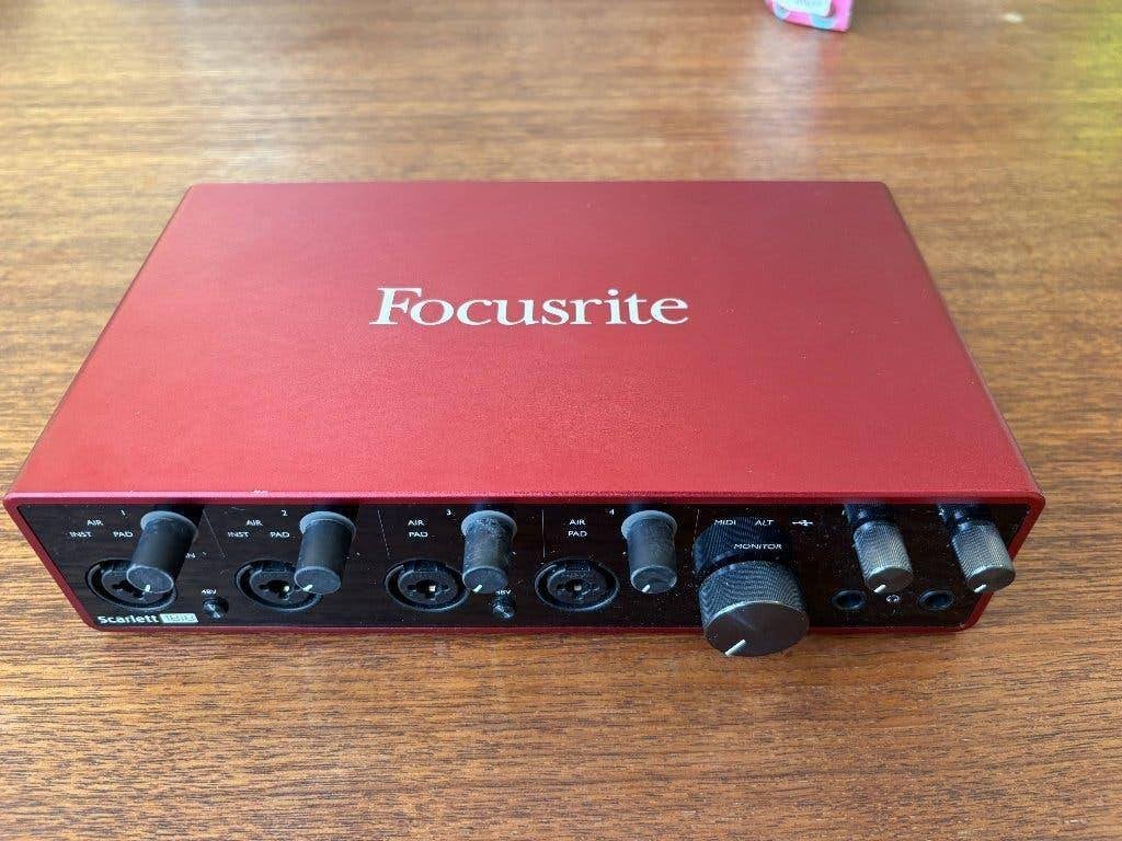 c - out usb - in8 - Focusrite Scarlett 18i8 (3rd Gen) 18, Computers en Software, Geluidskaarten, Ophalen, Nieuw, Extern