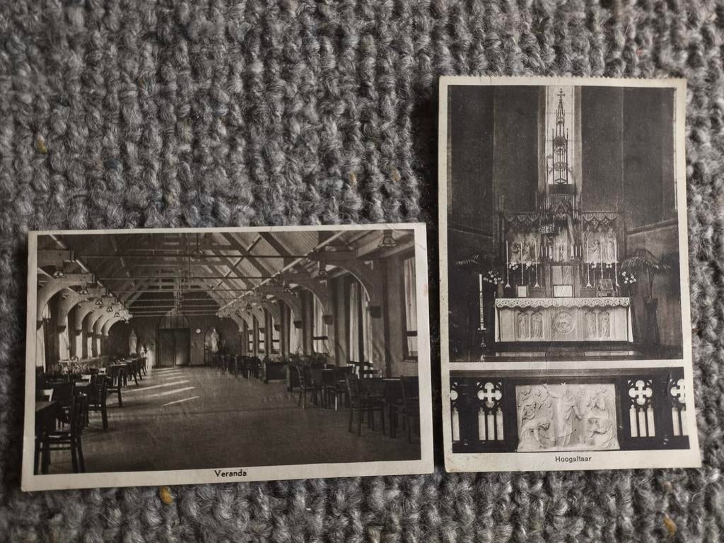 Ansichtkaarten Noordwijkerhout St. Clemens, Verzamelen, Ansichtkaarten | Nederland, Ophalen of Verzenden, 1920 tot 1940, Gelopen