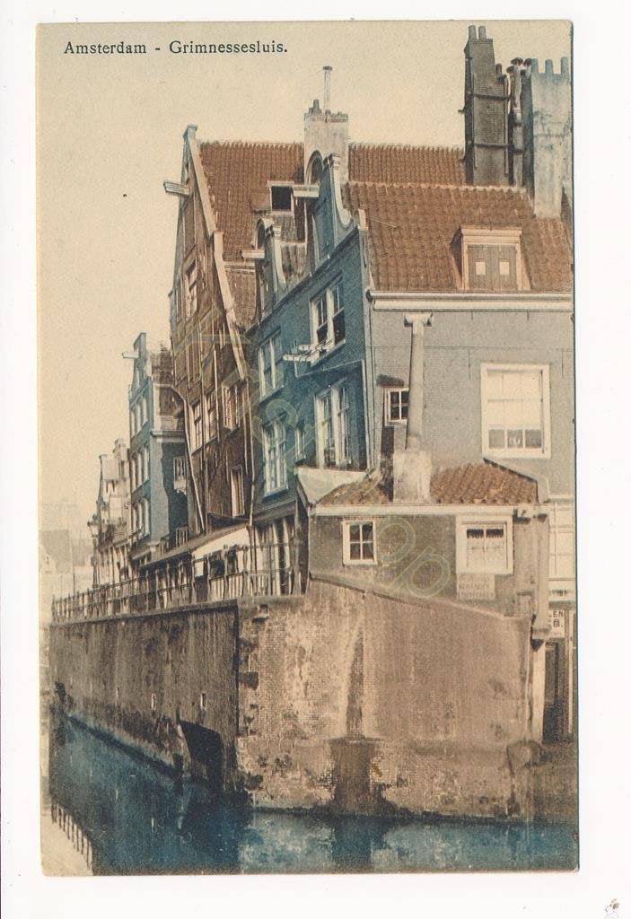 Amsterdam - Grimnessesluis [003-6519, Verzenden, 1960 tot 1980, Gelopen, Noord-Holland