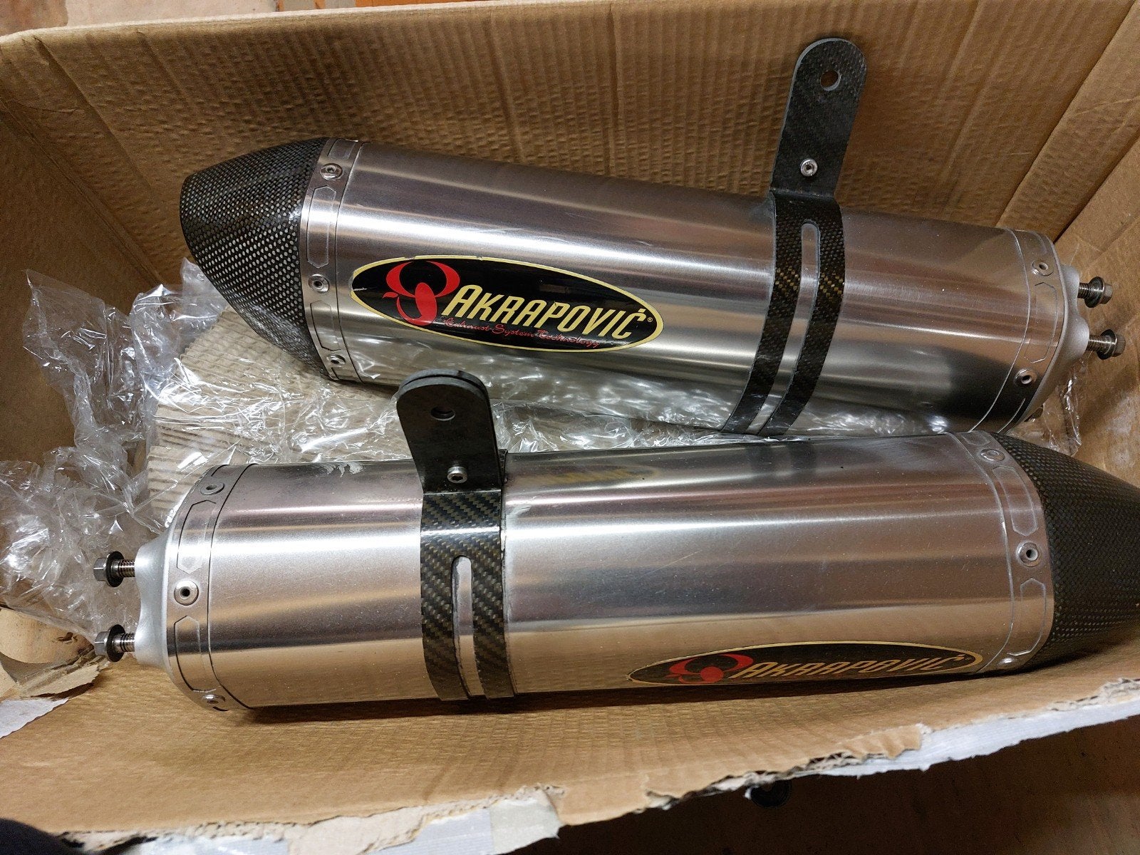 akrapovic uitlaten zx10r akra's zeldzaam 2006, Motoren, Onderdelen | Kawasaki, Ophalen of Verzenden