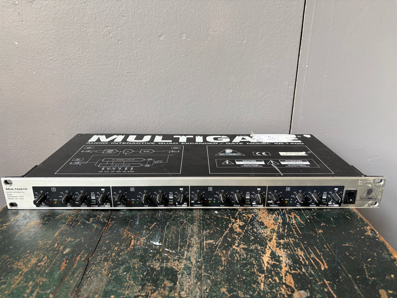Behringer multigate XR1400, Ophalen of Verzenden, Gebruikt, Multi-effect