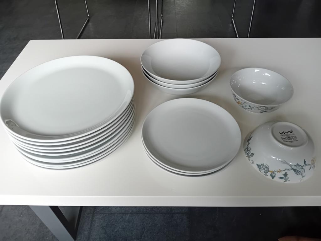10 Vivo en Peacock Villeroy & Boch/Albert Heijn Jumbo actie, Huis en Inrichting, Keuken | Servies, Ophalen of Verzenden, Zo goed als nieuw