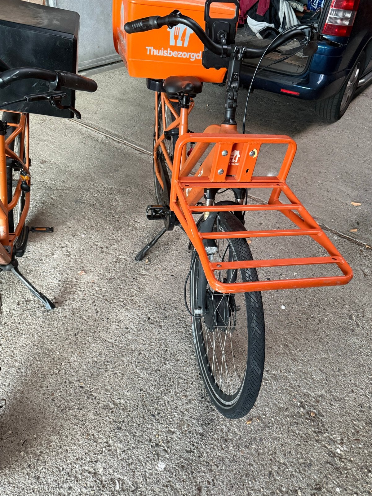 Bezorgfietsen inclusief accu en bezorgbox (3 stuks), Ophalen, Gebruikt, Goederen, Elektrisch