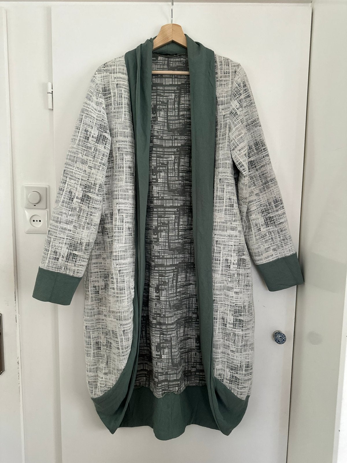 Elsewhere Groen Grijs Geweven Vest Vestje Maat M Ballon Mode, Kleding | Dames, Ophalen of Verzenden, Gedragen, Maat 38/40 (M)