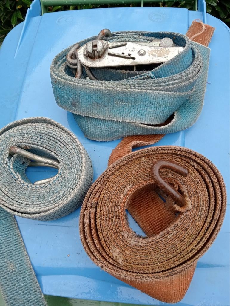 Spanband met toebehoren, Ophalen of Verzenden, Gebruikt, Handmatig