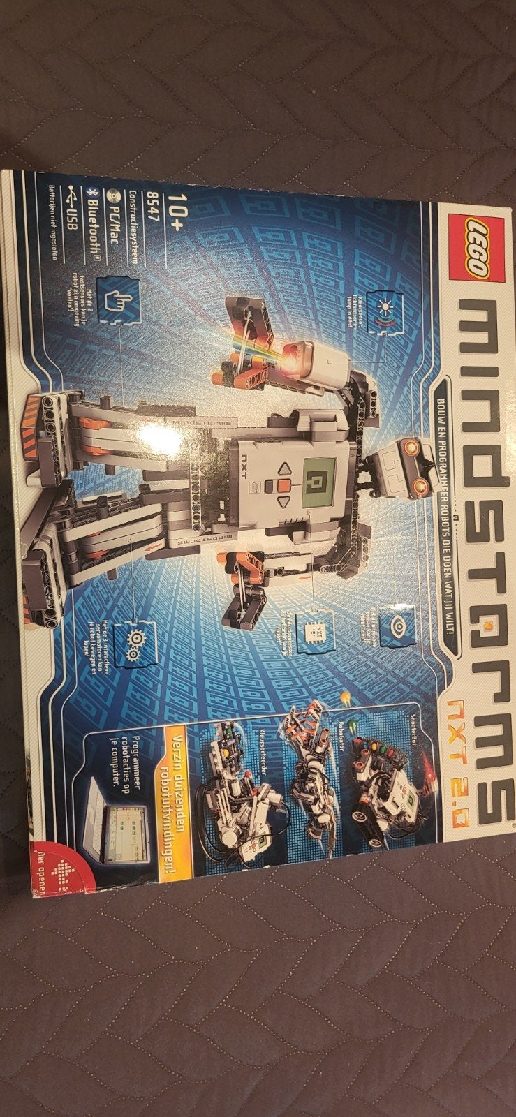 Lego Mindstorms NXT 2.0 (8547) - Complete Robotica Set, Kinderen en Baby's, Speelgoed | Duplo en Lego, Compleet, Gebruikt, Overige thema's