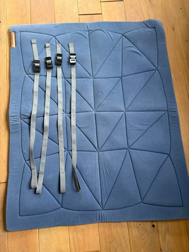 Baby hangmat hangloose jeansblauw, Kinderen en Baby's, Boxen, Ophalen of Verzenden, Gebruikt, Rechthoekig, Boxkleed