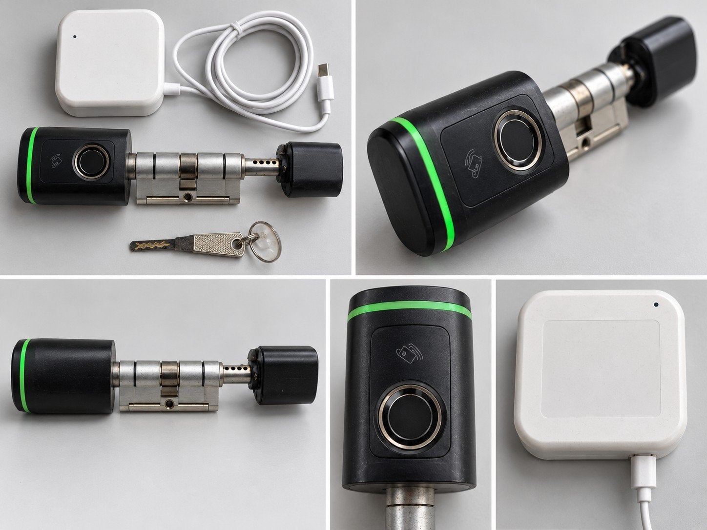 TTLock S1 Smart Lock met vingerafdrukscanner + G3 Gateway, Ophalen, Zo goed als nieuw, Overige materialen, Slot