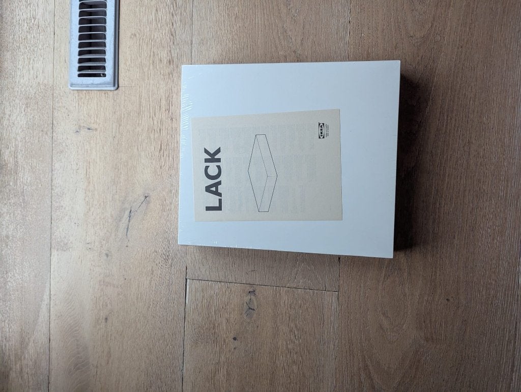 Nieuwe IKEA LACK wandplank wit, Ophalen, Nieuw