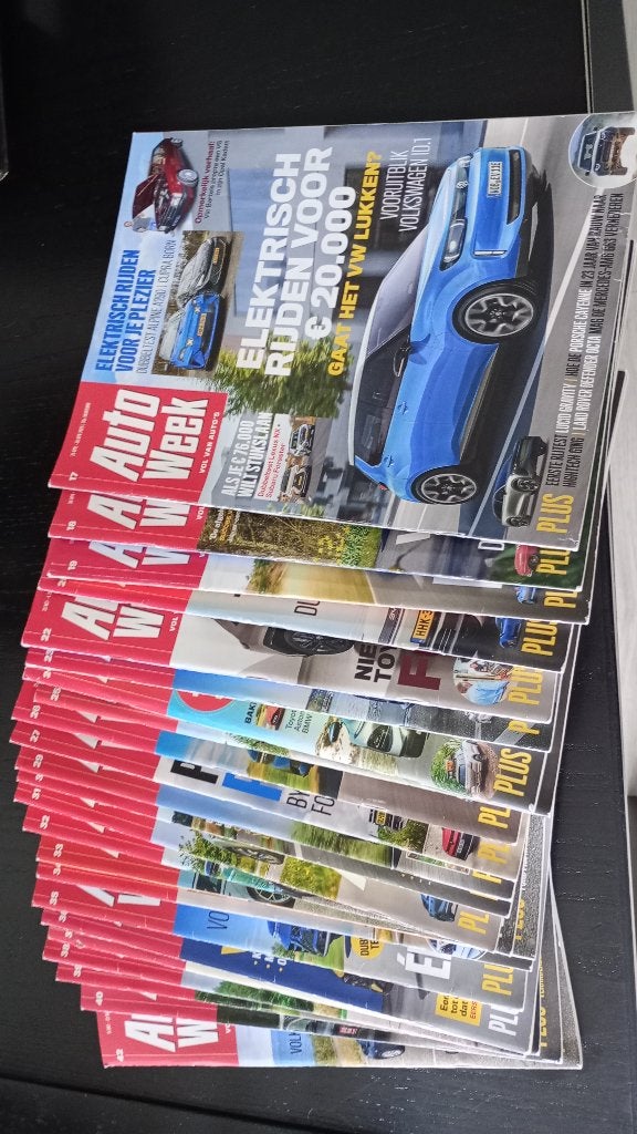 Autoweek 2025 (aantal nummers) Gratis, Ophalen, Gelezen, Algemeen