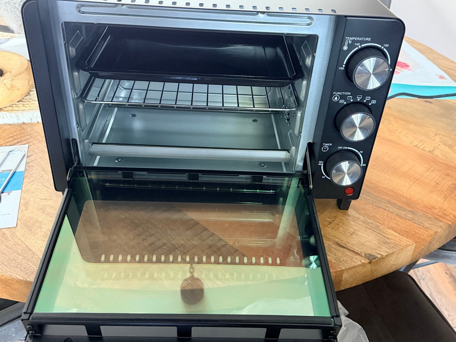 Nieuw: Mestic Mini-oven 18L - Compacte heteluchtoven, Witgoed en Apparatuur, Ophalen, Minder dan 45 cm, Overige merken, Hete lucht