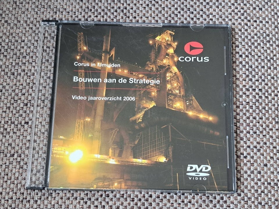 Hoogoven / Corus - Video jaaroverzicht 2006, Cd's en Dvd's, Alle leeftijden, Nederlands, Wetenschap of Techniek, Zo goed als nieuw