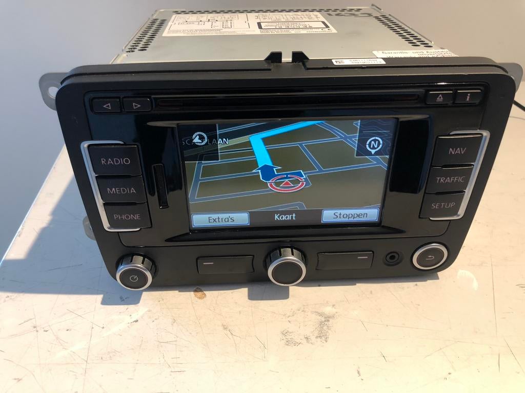 ORIG VW VOLKSWAGEN RNS 315 DAB+ RADIO NAVIGATIE BLUETOOTH, Ophalen of Verzenden, Zo goed als nieuw