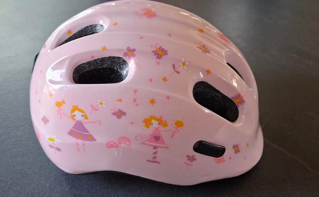 Roze fietshelm kind, Gebruikt, Meisje, Overige maten, Ophalen of Verzenden