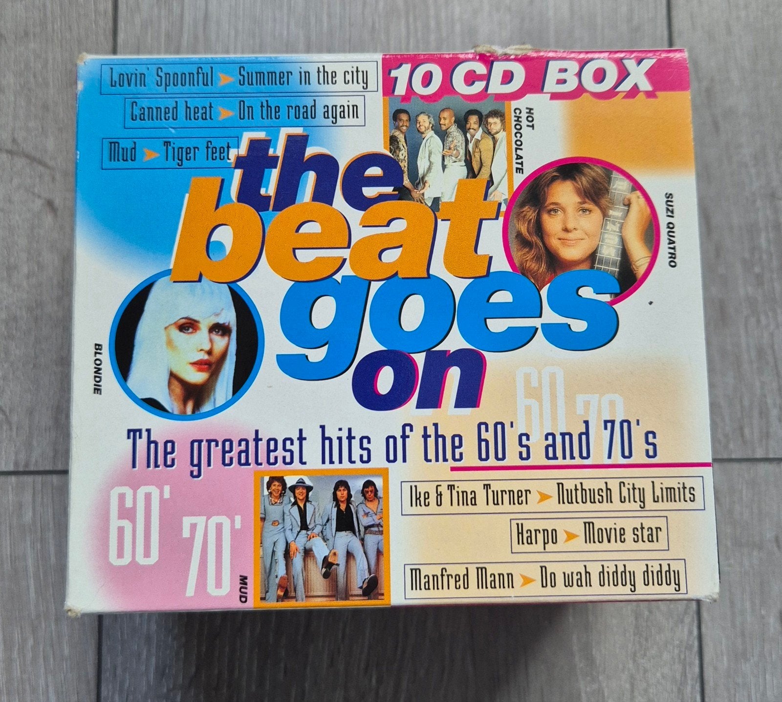 10 cd box / The greatest hits of the 60's and 70's, Ophalen of Verzenden, Zo goed als nieuw