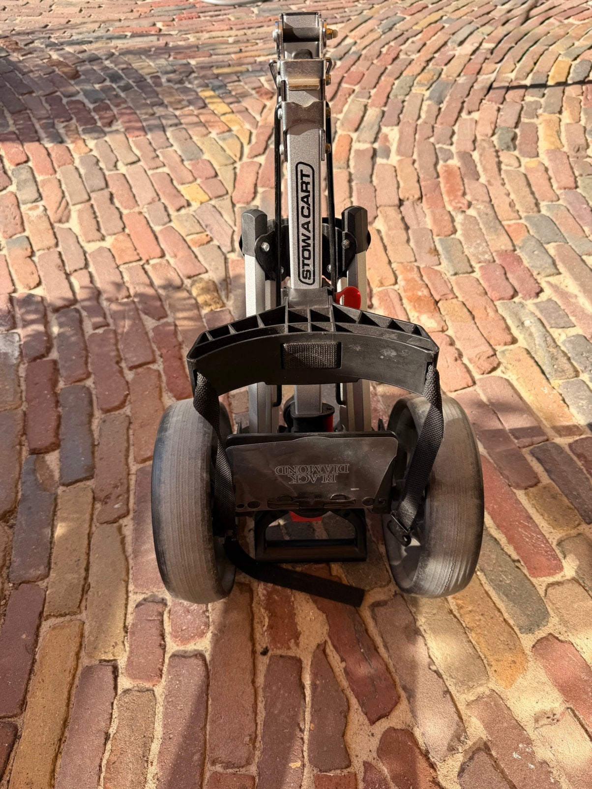 Black diamond stowa golftrolley, Sport en Fitness, Golf, Ophalen of Verzenden, Zo goed als nieuw, Golfkar
