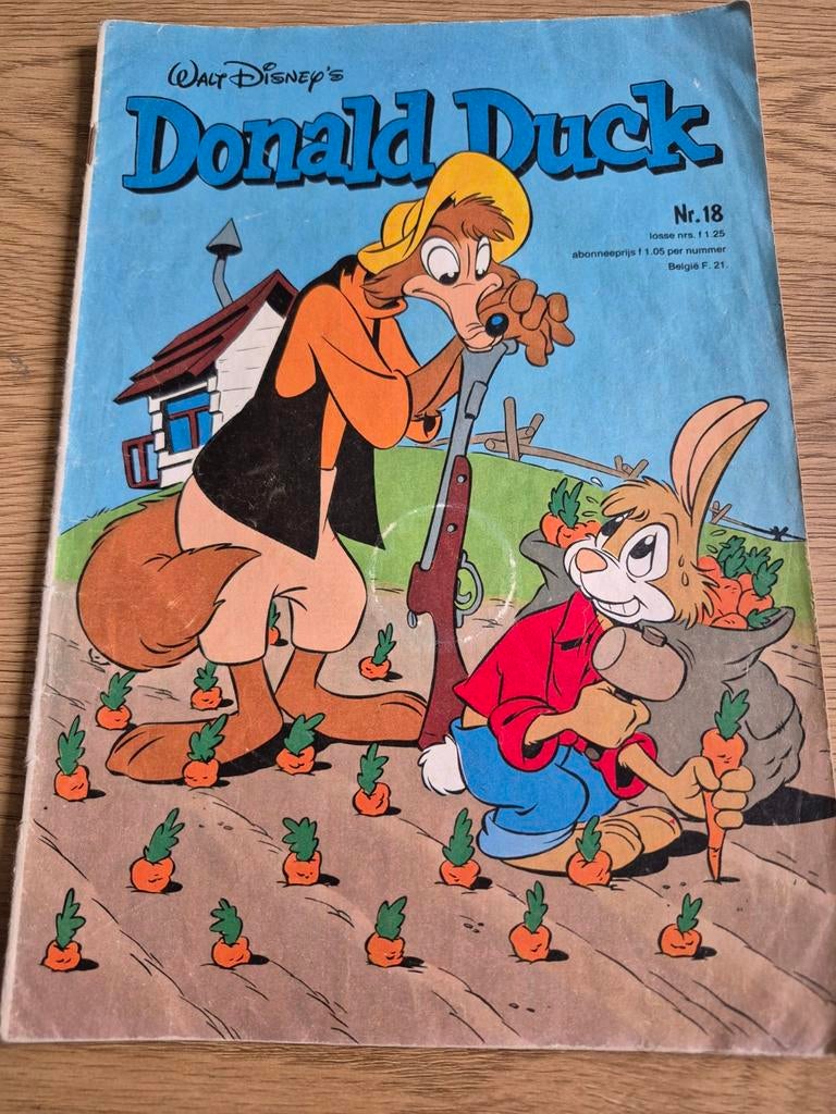 Walt Disney's Donald Duck - Nr. 18 (1980), Boeken, Stripboeken, Gelezen, Ophalen of Verzenden, Walt Disney, Eén stripboek