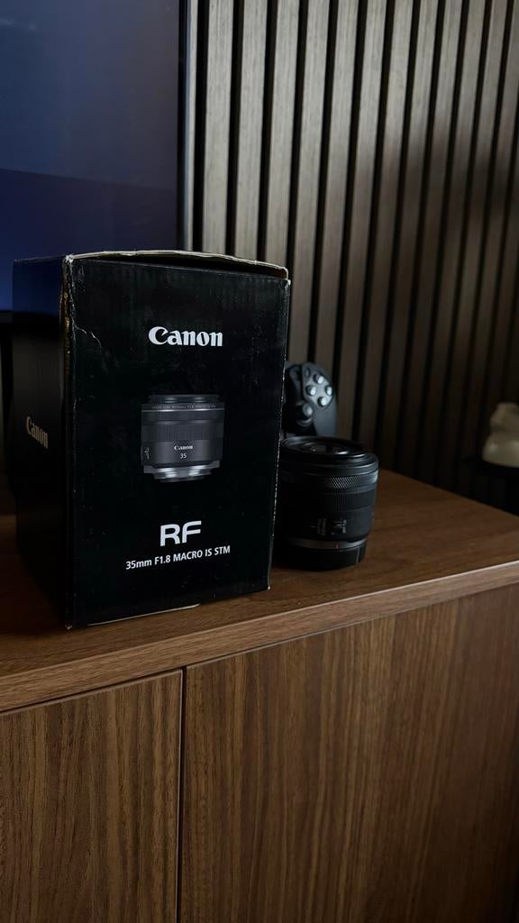 Canon RF 35mm F1.8 MACRO IS STM lens, Ophalen, Gebruikt, Macrolens
