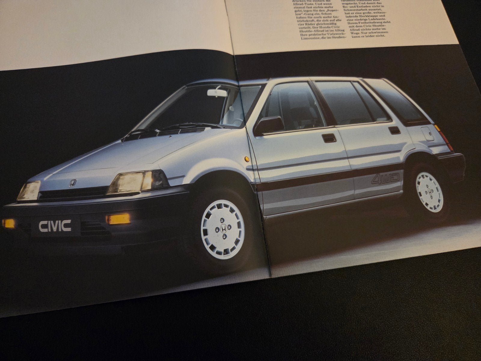 Brochure Honda Civic Shuttle, Ophalen of Verzenden, Zo goed als nieuw, Honda