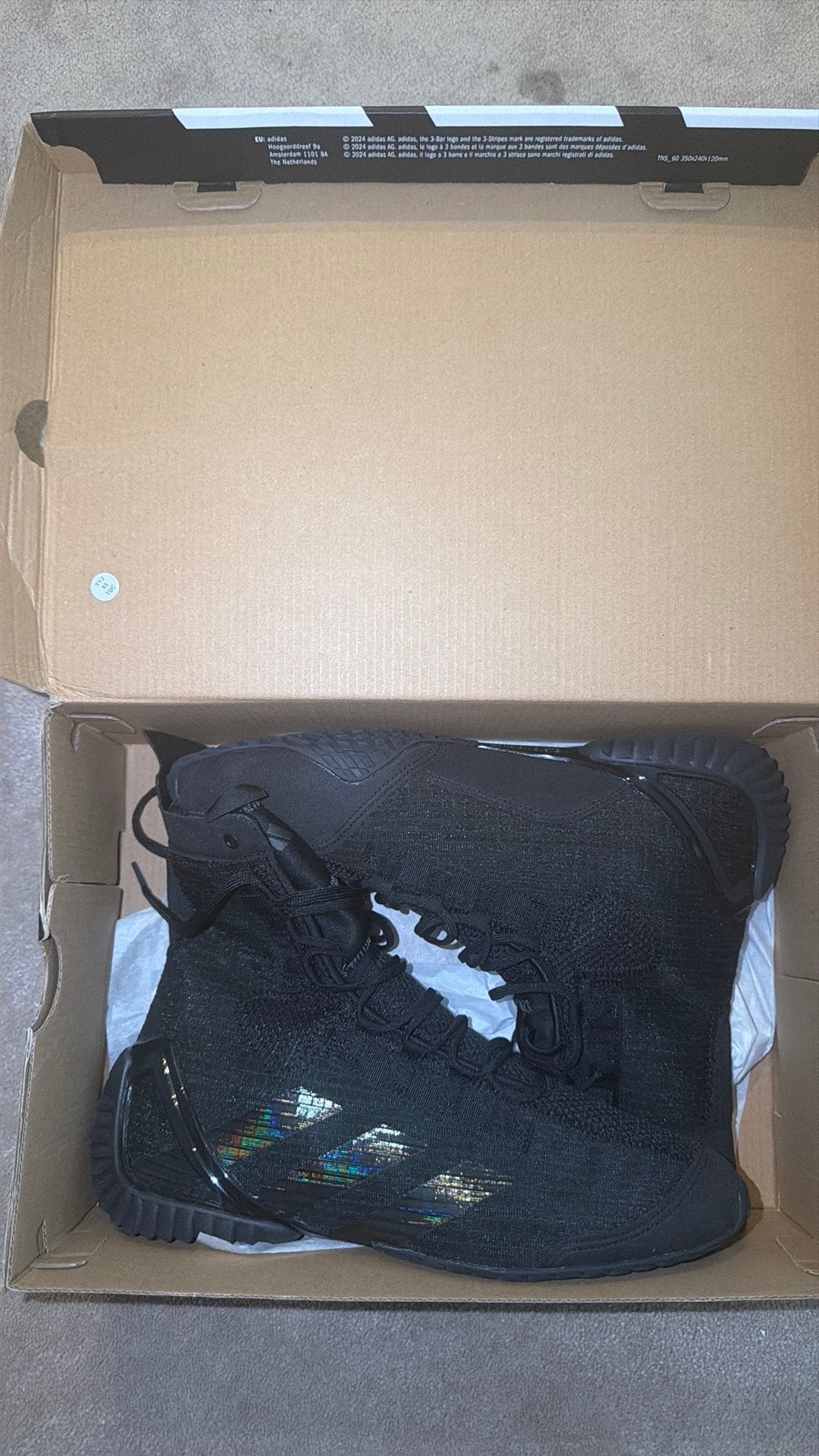 Adidas speedex 23 maat 43 1/3 boksschoenen, Ophalen of Verzenden, Nieuw
