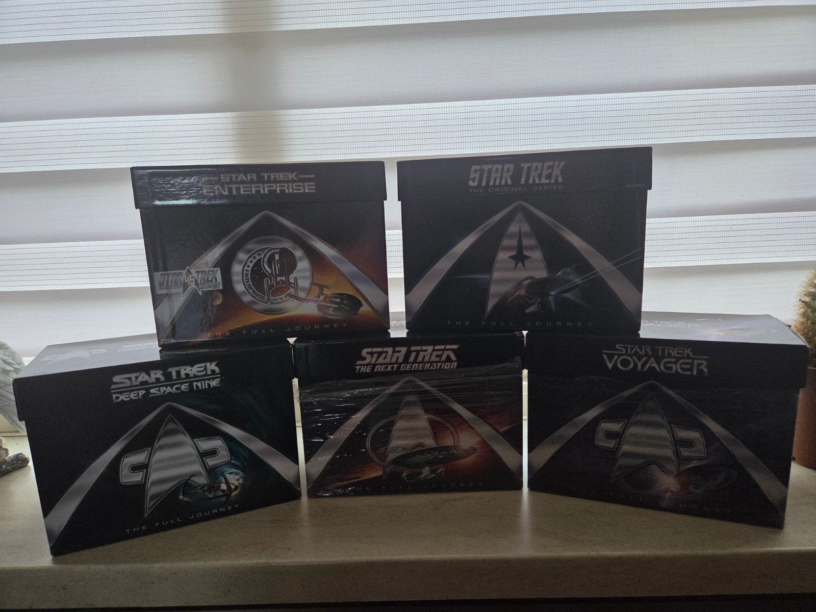 Star Trek Complete DVD Collectie, Cd's en Dvd's, Dvd's | Tv en Series, Ophalen, Engels, Zo goed als nieuw, Vanaf 12 jaar