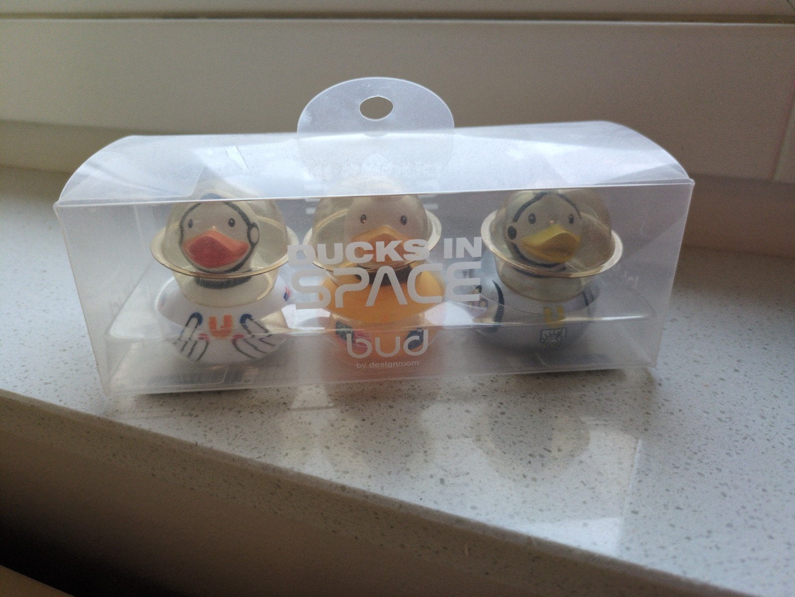 Ducks in Space badeendjes set - Nieuw in verpakking, Ophalen of Verzenden, Nieuw, Jongen of Meisje