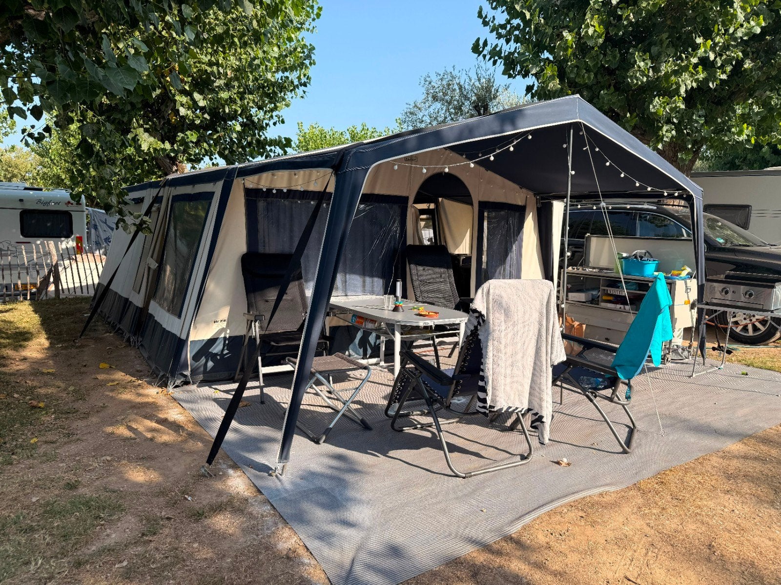 Roadmaster Family s, vouwwagen, bagagewagen, Ophalen, Blauw, Aanwezig, Tot en met 6