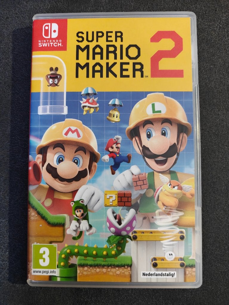 Super Mario Maker 2 (Nintendo Switch), Avontuur en Actie, Ophalen of Verzenden, Zo goed als nieuw, 3 spelers of meer