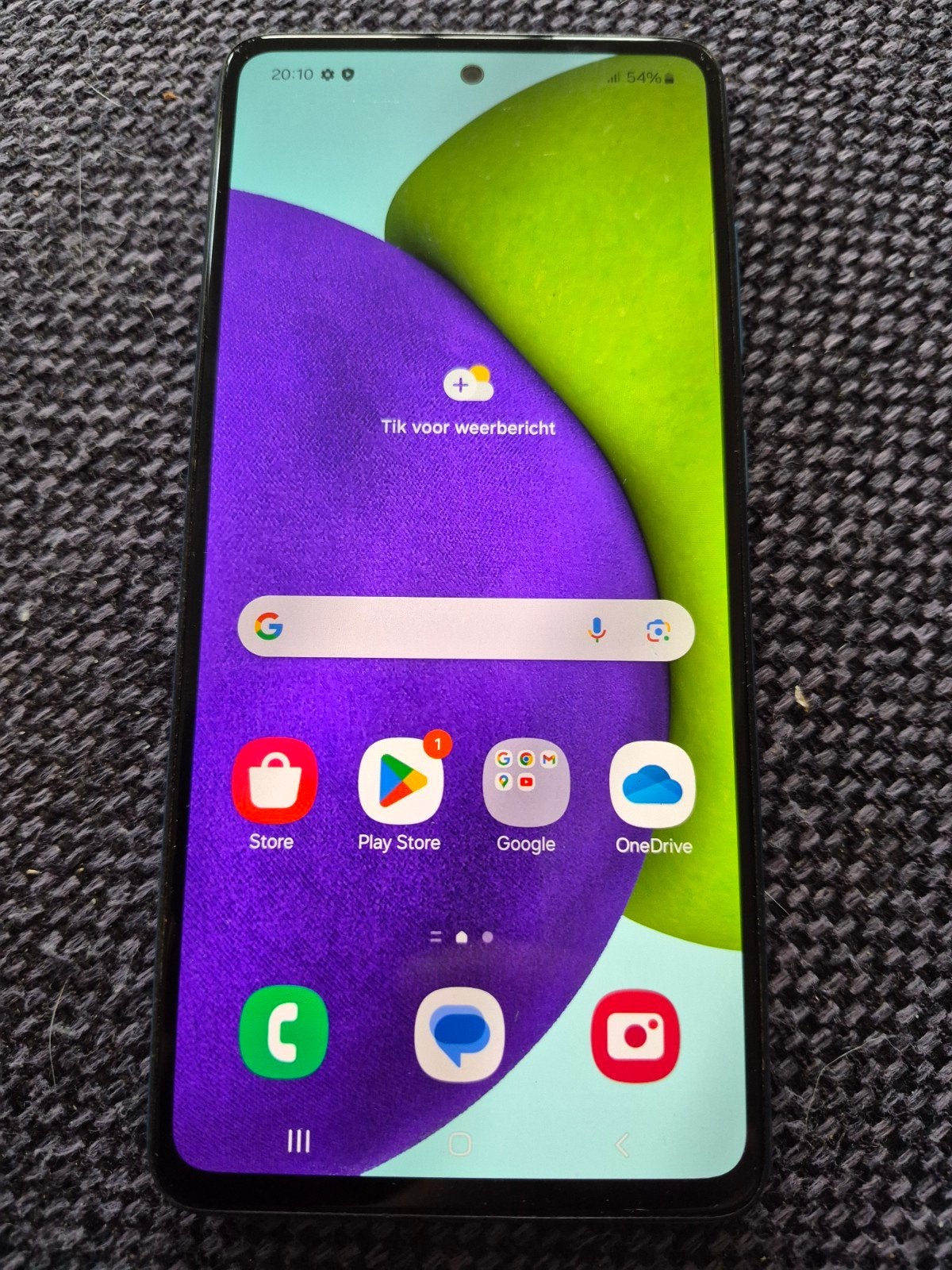 Galaxy A52 mobiele telefoon, Telecommunicatie, Mobiele telefoons | Samsung, Gebruikt, Blauw, Touchscreen, Ophalen of Verzenden