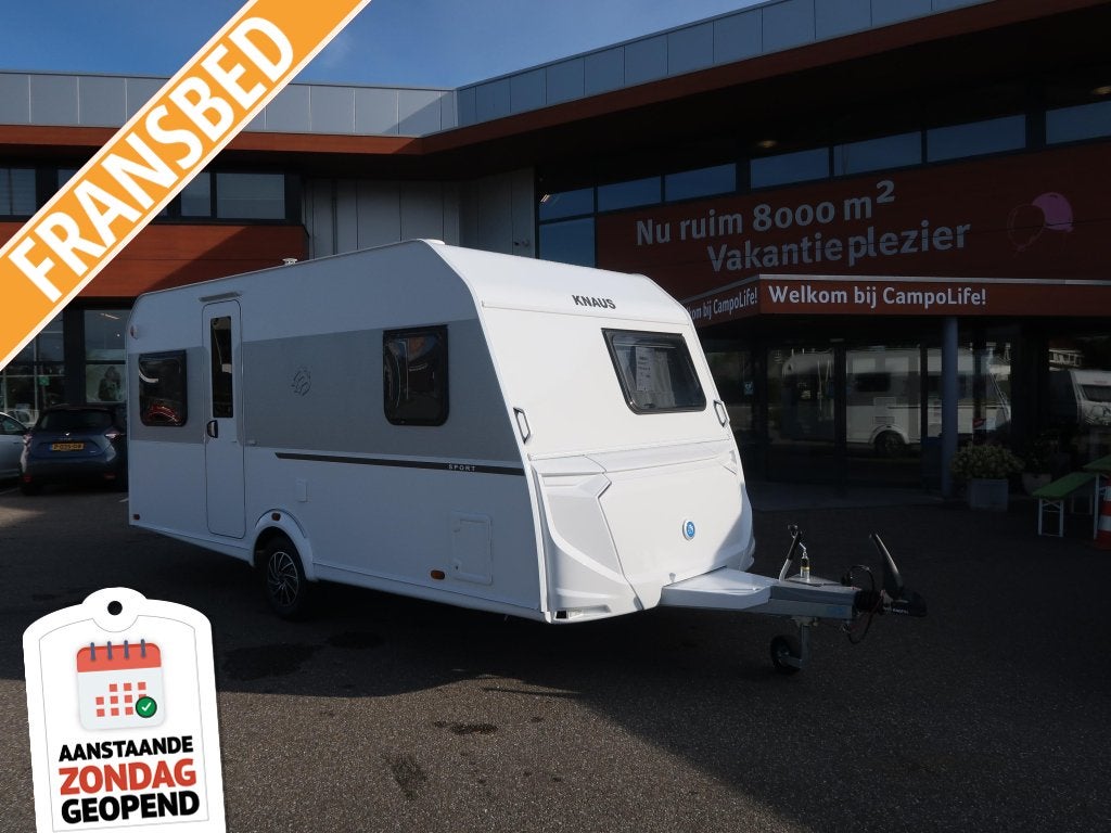 Knaus Sport 450 FU, Schokbreker, Rondzit, Overige typen, Knaus