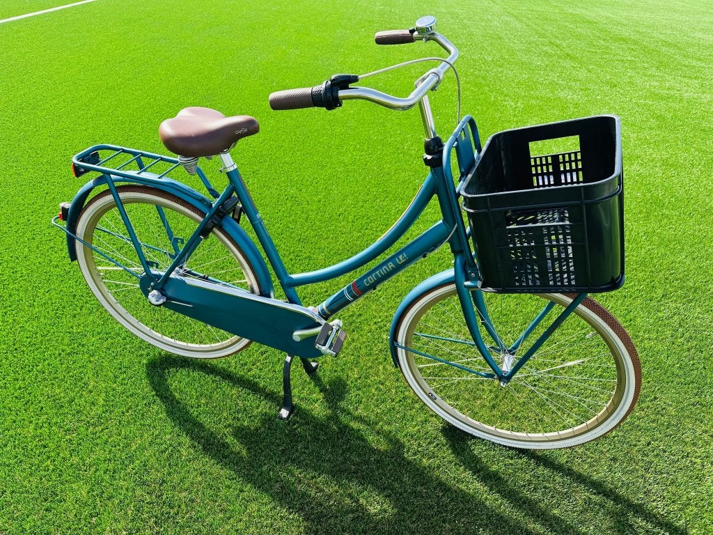 Cortina u4 Damesfiets Transportfiets 57cn N3, Terugtraprem, Gebruikt, Versnellingen, Niet ingevuld