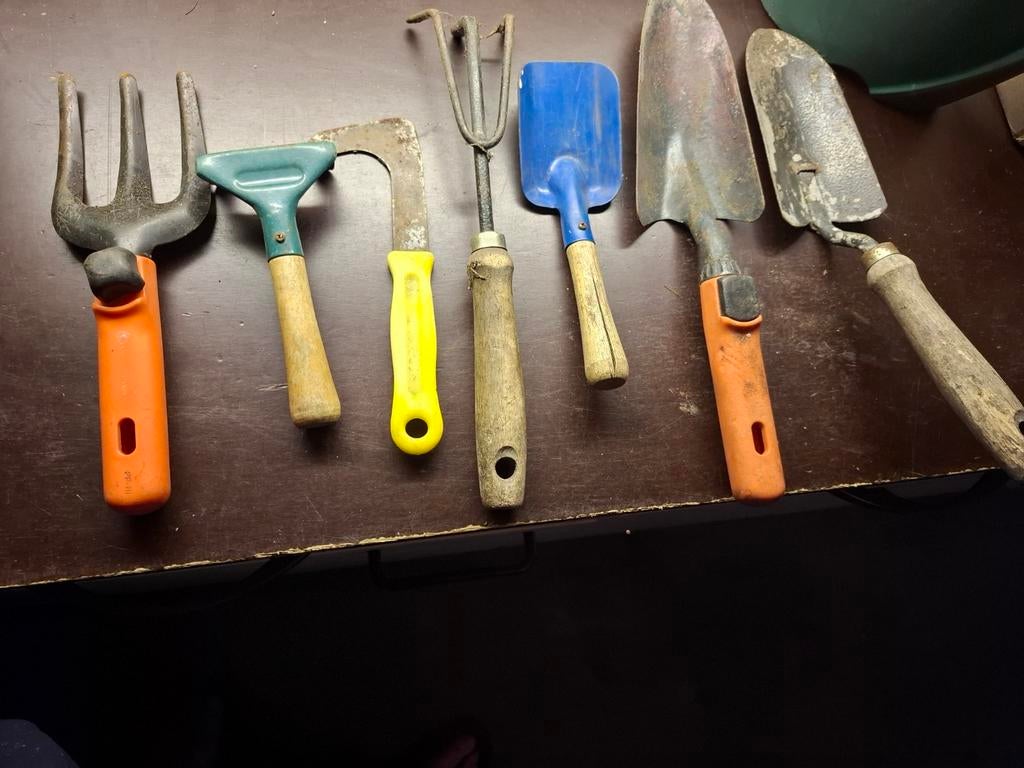 Diverse tuingereedschap set - Gebruikt, Ophalen of Verzenden, Gebruikt, Overige soorten, Onbekend