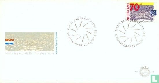 FDC E214 Verkiezingen Europees Parlement 1984 onbeschreven, Ophalen of Verzenden, Nederland