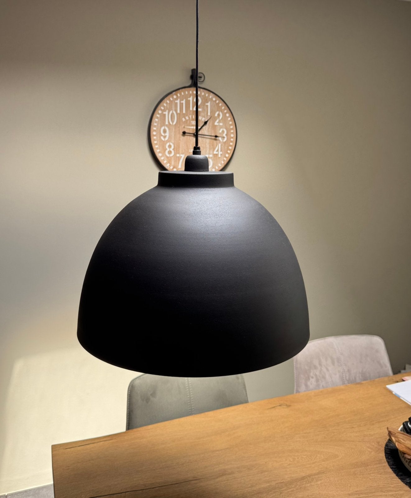 Industriële hanglamp, Light & Living (Woonexpress), Ophalen, Gebruikt, Metaal, Minder dan 50 cm