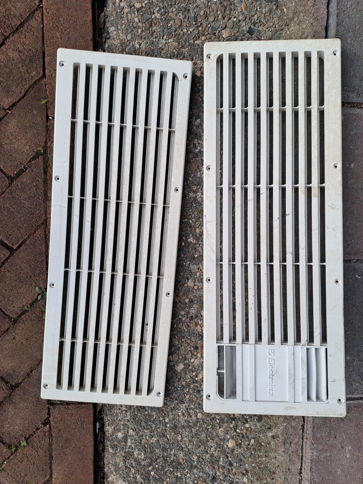 Electrolux ventilatieroosters (2 stuks), Ophalen, Gebruikt