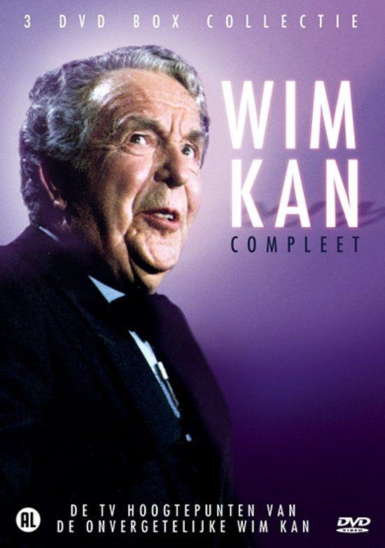 Wim Kan Compleet - 3 dvd collectie, Cd's en Dvd's, Alle leeftijden, Verzenden, Zo goed als nieuw, Stand-up of Theatershow
