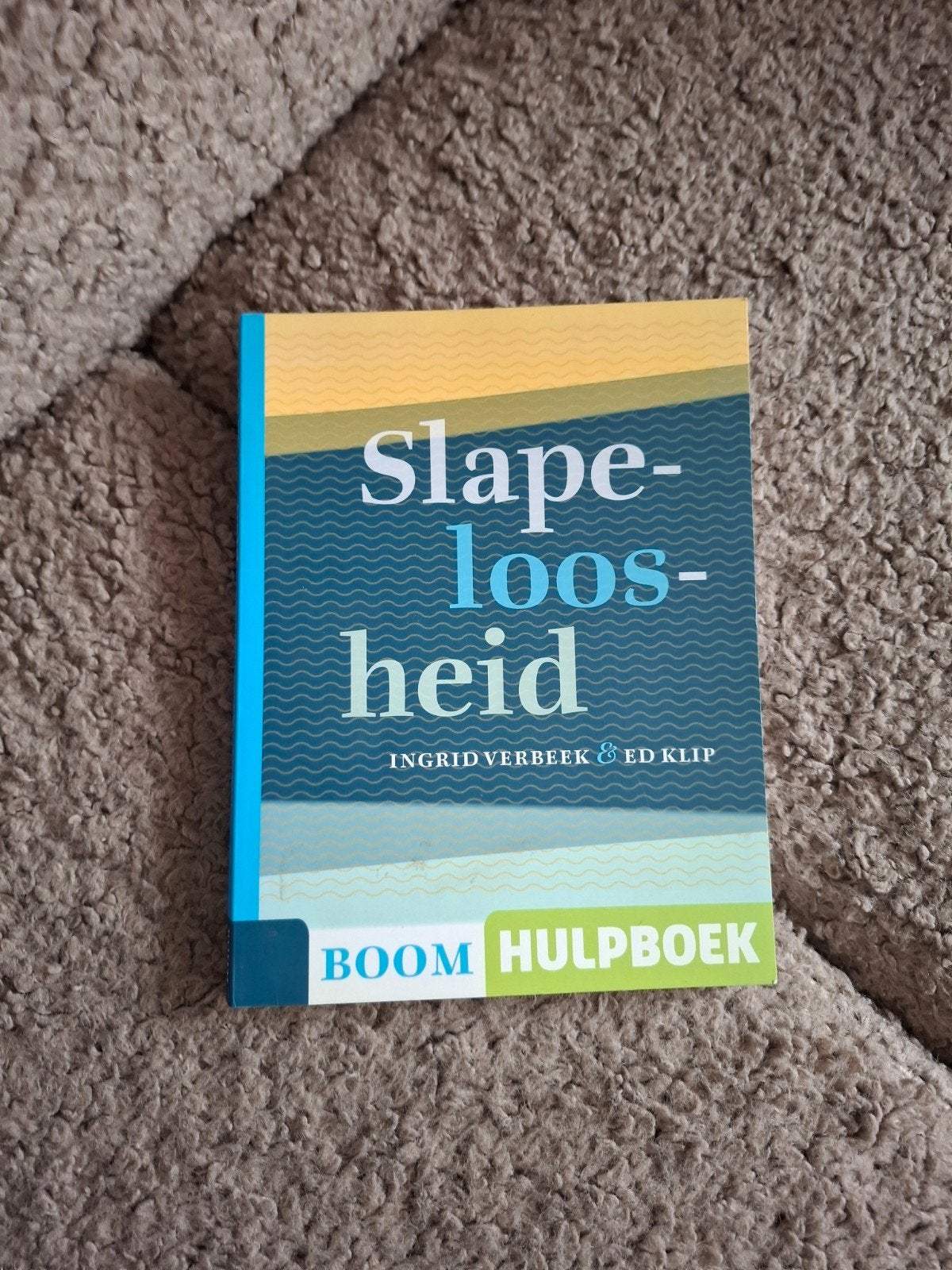 Ingrid Verbeek en Ed Klip - Slapeloosheid, Boeken, Klip; Ingrid Verbeek, Ophalen of Verzenden, Ontwikkelingspsychologie, Zo goed als nieuw