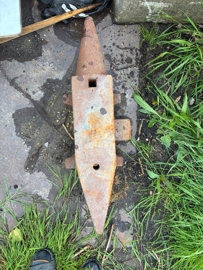 Aambeeld zeer zwaar, Doe-het-zelf en Verbouw, Gereedschap | Handgereedschap, Ophalen, Gebruikt