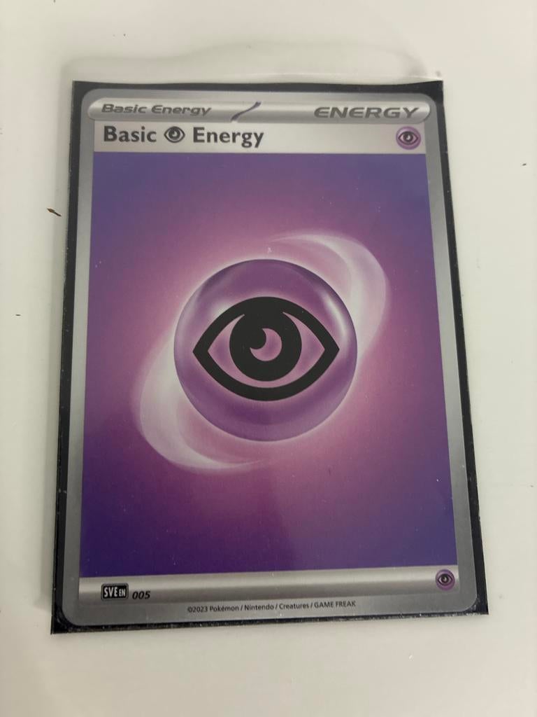 12x Basic Psychic Energy Pokémon Kaart - SVE EN 005, Hobby en Vrije tijd, Verzamelkaartspellen | Pokémon, Zo goed als nieuw, Meerdere kaarten