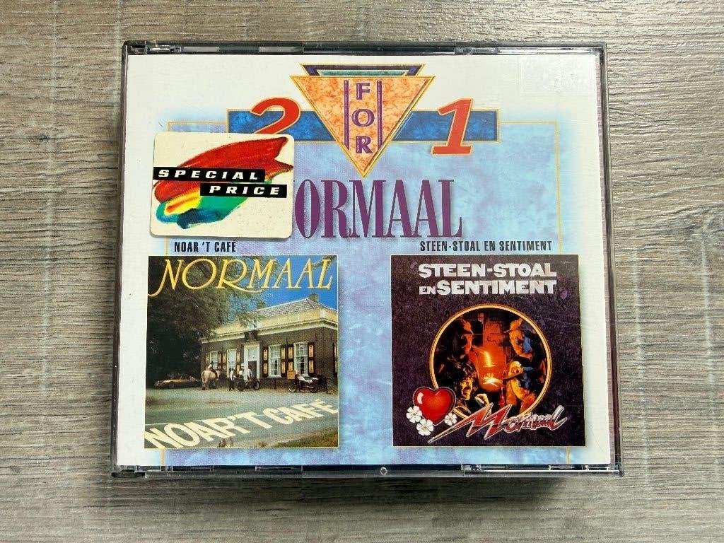 2 cd Normaal - Noar 't Cafe + Steen Stoal Sentiment, Cd's en Dvd's, Cd's | Nederlandstalig, Ophalen of Verzenden, Zo goed als nieuw