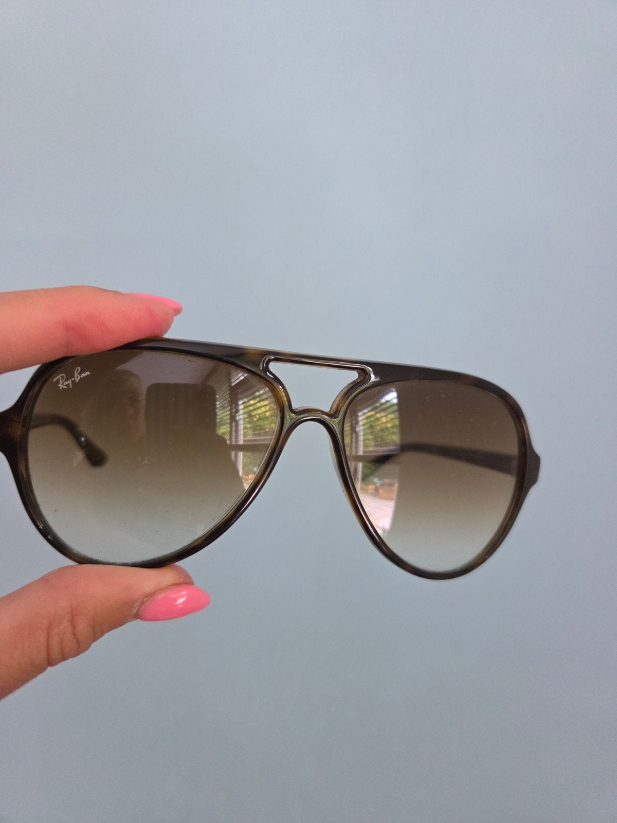 Ray-Ban Cats 5000, Rayban, Ray Ban, Zonnebril, Bruin, Ophalen of Verzenden, Zo goed als nieuw