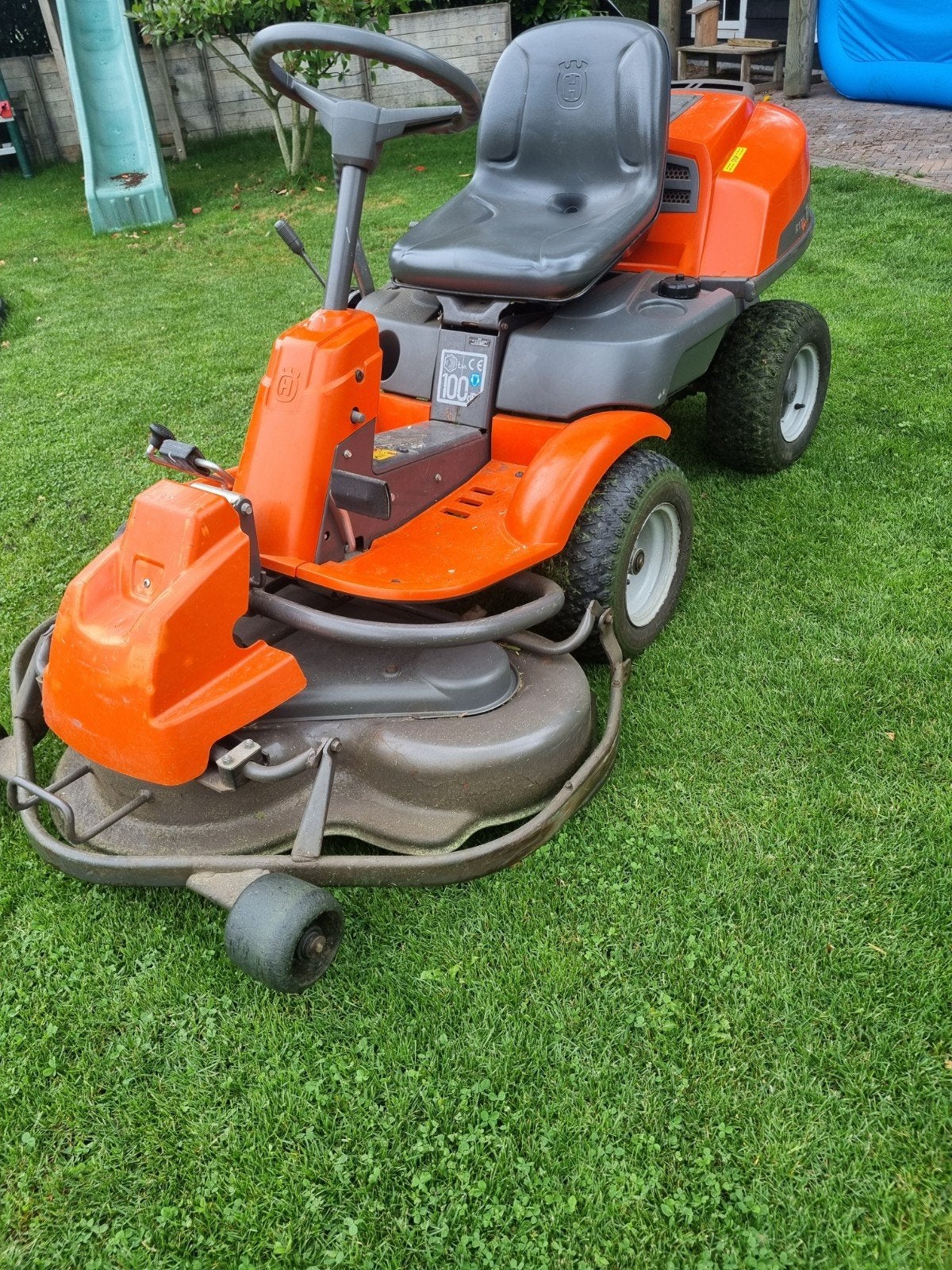 Husqvarna r175, Tuin en Terras, Grasmaaiers, Ophalen, Gebruikt, Mulchfunctie, Benzine-grasmaaier