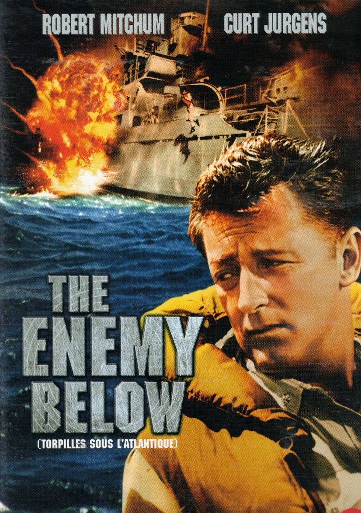 The Enemy Below - Dick Powell ( Robert Mitchum ), Engels, Nederlands, Ophalen of Verzenden, Zo goed als nieuw